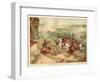 Battle of Valmy, France, 1792-Antoine Charles Horace Vernet-Framed Giclee Print