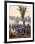 Battle of Veracruz, General Scott's Troops Attacking and Capturing City, 1847, Mexican-American War-Carl Nebel-Framed Giclee Print