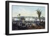 Battle of Veracruz, General Scott's Troops Attacking and Capturing City, 1847-Carl Nebel-Framed Giclee Print