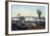 Battle of Veracruz, General Scott's Troops Attacking and Capturing City, 1847-Carl Nebel-Framed Giclee Print