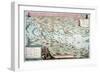 Battle of Vigo Bay, Spain, 12 October 1702-null-Framed Giclee Print