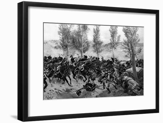 Battle of Vittoria 1813-Henri Dupray-Framed Art Print