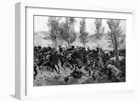 Battle of Vittoria 1813-Henri Dupray-Framed Art Print