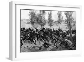 Battle of Vittoria 1813-Henri Dupray-Framed Art Print