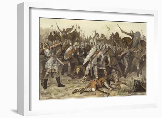 Battle of Vlaardingen-Willem II Steelink-Framed Giclee Print