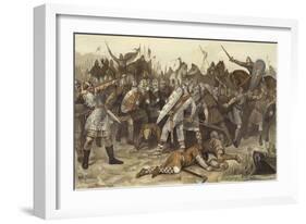 Battle of Vlaardingen-Willem II Steelink-Framed Giclee Print