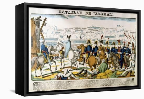 Battle of Wagram, 1809-Francois Georgin-Framed Stretched Canvas