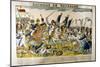 Battle of Waterloo, 18 June 1815-null-Mounted Giclee Print