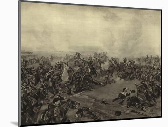 Battle of Waterloo, 1815-Henri-Louis Dupray-Mounted Giclee Print