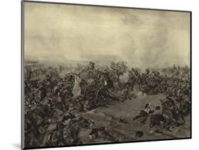 Battle of Waterloo, 1815-Henri-Louis Dupray-Mounted Giclee Print