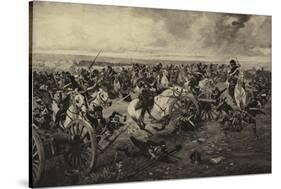 Battle of Waterloo, 1815-Henri-Louis Dupray-Stretched Canvas