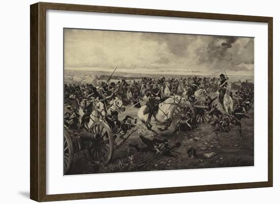 Battle of Waterloo, 1815-Henri-Louis Dupray-Framed Giclee Print