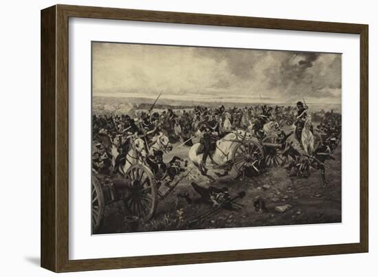 Battle of Waterloo, 1815-Henri-Louis Dupray-Framed Giclee Print