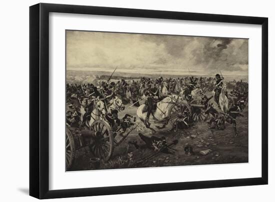 Battle of Waterloo, 1815-Henri-Louis Dupray-Framed Giclee Print