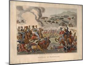 Battle of Waterloo, 1816-Denis Dighton-Mounted Giclee Print