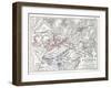 Battle of Waterloo, 18th June 1815, Sheet 1st-Alexander Keith Johnston-Framed Giclee Print