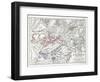 Battle of Waterloo, 18th June 1815, Sheet 1st-Alexander Keith Johnston-Framed Giclee Print