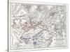 Battle of Waterloo, 18th June 1815, Sheet 1st-Alexander Keith Johnston-Stretched Canvas
