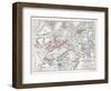 Battle of Waterloo, 18th June 1815, Sheet 1st-Alexander Keith Johnston-Framed Premium Giclee Print