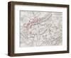 Battle of Waterloo, 18th June 1815, Sheet 2nd, Crisis of the Battle-Alexander Keith Johnston-Framed Giclee Print