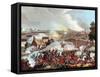 Battle of Waterloo, Belgium, 1815-William Heath-Framed Stretched Canvas