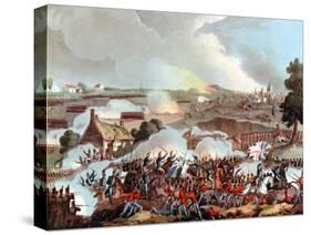 Battle of Waterloo, Belgium, 1815-William Heath-Stretched Canvas