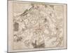 Battle of Waterloo, Map of the Battlefield, Engraved by Jacowick, 1816-Willem Benjamin Craan-Mounted Giclee Print