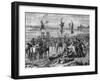 Battle of Waterloo, War of the Seventh Coalition in 1815-French School-Framed Giclee Print