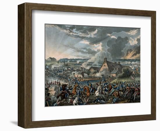 Battle of Waterloo-William Heath-Framed Giclee Print