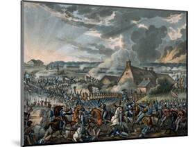 Battle of Waterloo-William Heath-Mounted Giclee Print