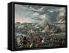 Battle of Waterloo-William Heath-Framed Stretched Canvas