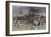 Battle of Waterloo-Francois Flameng-Framed Giclee Print