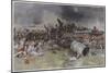 Battle of Waterloo-Francois Flameng-Mounted Giclee Print