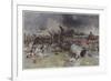 Battle of Waterloo-Francois Flameng-Framed Giclee Print
