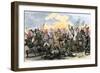 Battle of Waxhaw, South Carolina during the American Revolutionary War, May 29, 1780-null-Framed Giclee Print