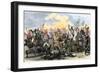 Battle of Waxhaw, South Carolina during the American Revolutionary War, May 29, 1780-null-Framed Giclee Print