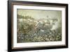 Battle of Williamsburg, 5th May 1862 by Kurz and Allison-null-Framed Giclee Print