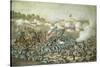 Battle of Williamsburg, 5th May 1862 by Kurz and Allison-null-Stretched Canvas