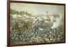 Battle of Williamsburg, 5th May 1862 by Kurz and Allison-null-Framed Giclee Print