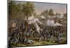 Battle of Wilson's Creek-Kurz & Allison-Mounted Art Print