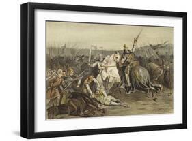 Battle of Worringen, 5 June 1288-Willem II Steelink-Framed Giclee Print