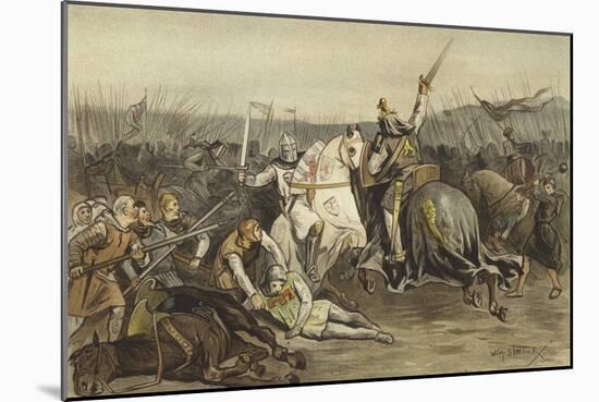 Battle of Worringen, 5 June 1288-Willem II Steelink-Mounted Giclee Print