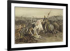 Battle of Worringen, 5 June 1288-Willem II Steelink-Framed Giclee Print