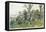 Battle of Worth: Bavarians Against Spahis in a Woodland Setting-R Knoetel-Framed Stretched Canvas