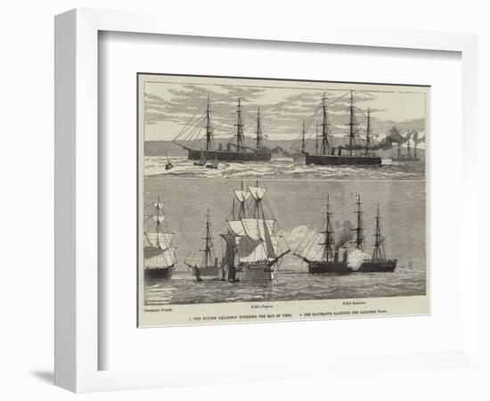 Battle of Yedo-null-Framed Giclee Print