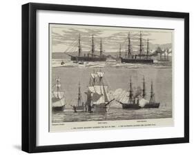 Battle of Yedo-null-Framed Giclee Print