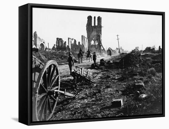 Battle of Ypres 1918-Robert Hunt-Framed Stretched Canvas