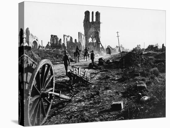 Battle of Ypres 1918-Robert Hunt-Stretched Canvas