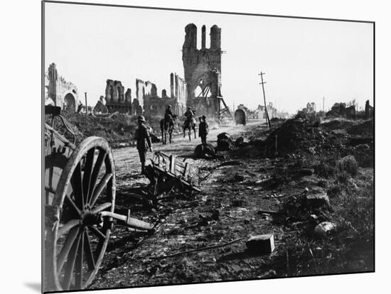 Battle of Ypres 1918-Robert Hunt-Mounted Photographic Print