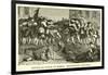 Battle on Stilts at Namur, Eighteenth Century-null-Framed Giclee Print